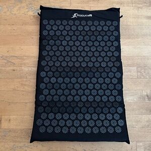 ProsourceFit Black Acupressure Mat